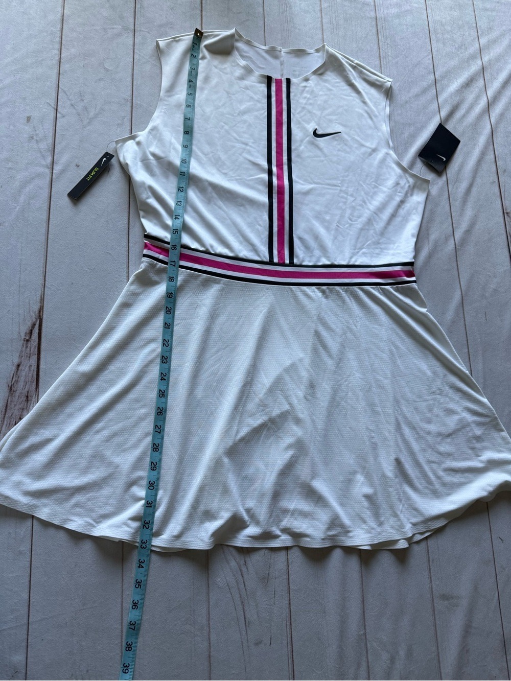 NWT Women's Melbourne Tennis Dress Serena Williams Slim Fit XL Minimalist Resort - Picture 11 of 16